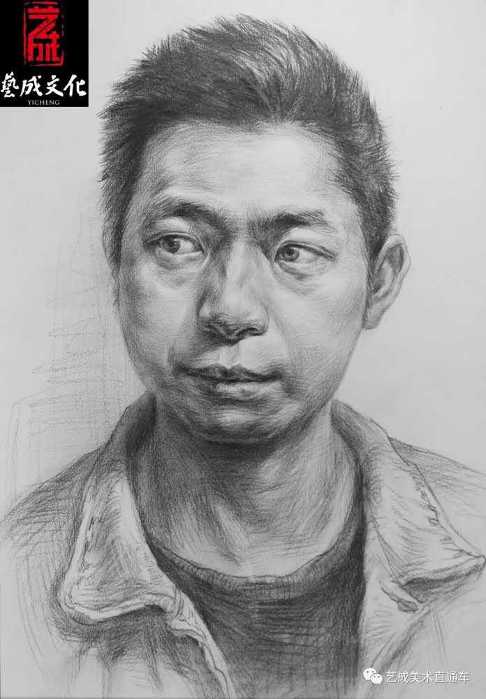 廣州美術(shù)高考班帶大家看看2021屆廣東藝成二模素描高分卷,76