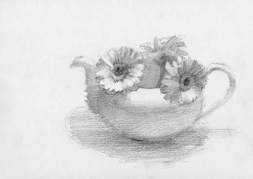 廣州畫(huà)室排名前三畫(huà)室干貨丨如何體現(xiàn)陶壺與花卉的質(zhì)感,07