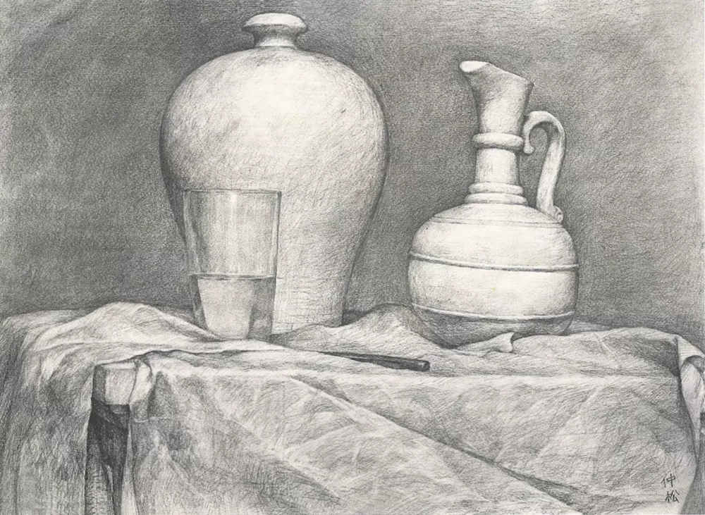 廣州前十畫(huà)室?guī)憧纯茨阊朊览纤孛瑁癸@素描的本質(zhì)?,14