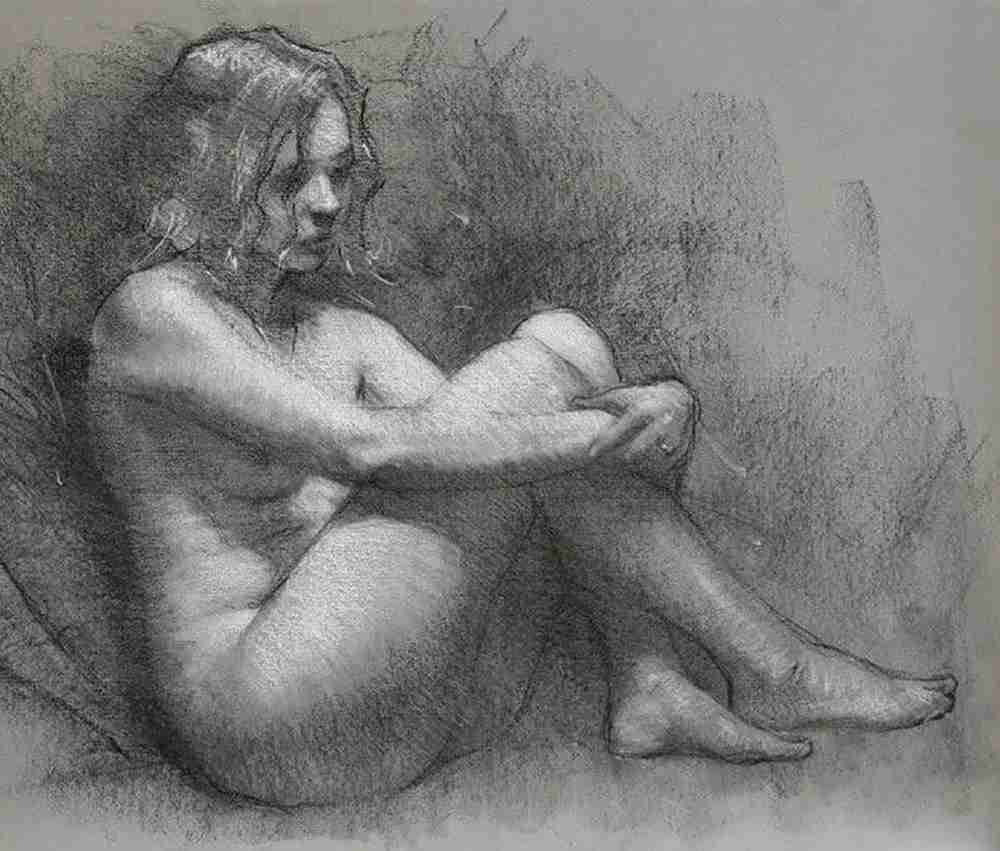 想要表現好素描,廣州十大畫室老師教你巧妙運用節奏韻律,06