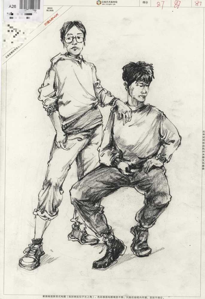 廣州美術高考班將云南一模卷理好了,網友稱:平淡無奇,你怎么看,32