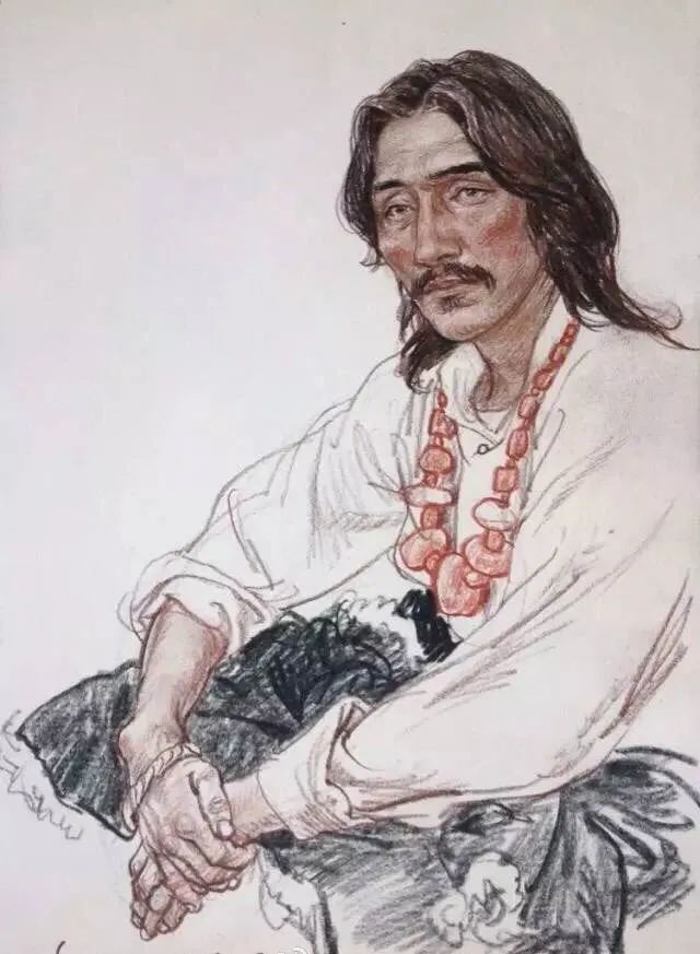 精選100幅中外大師人像作品，廣州圍墻畫室覺得你應該收藏！附圖84