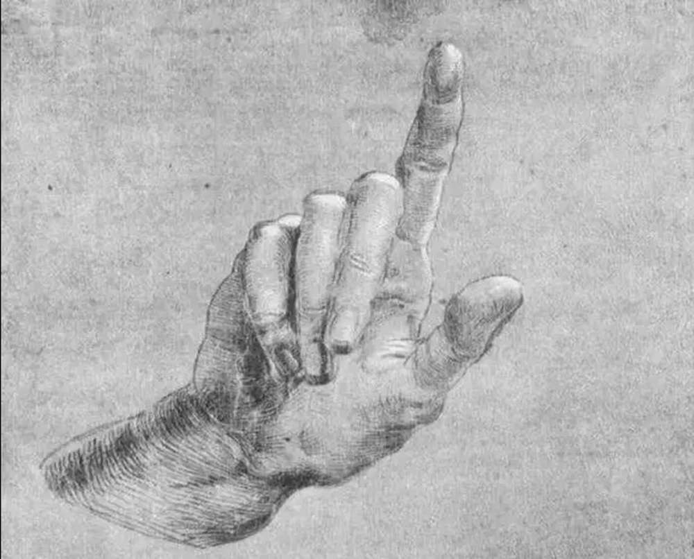 廣州畫室排名前五畫室給你整理了100幅手部刻畫作品拿去臨摹,72