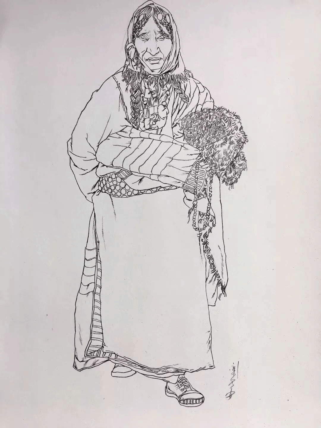 打破常規(guī)套路,從這些方面入手速寫人物,輕松掌握速寫訣竅2