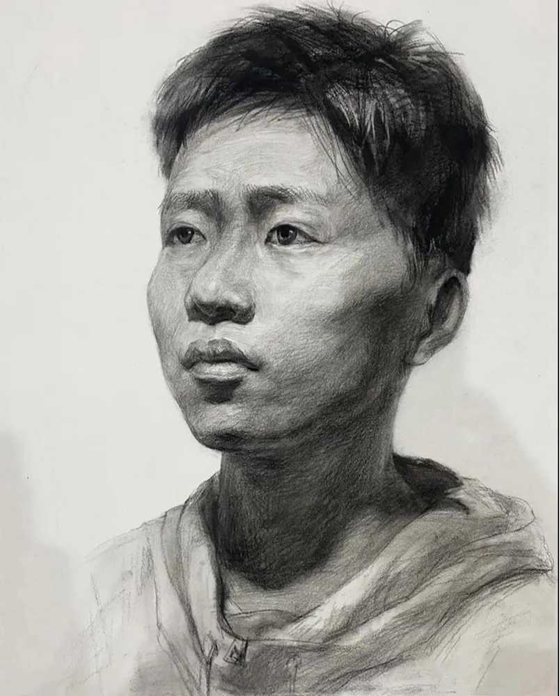 廣州十大畫室將各省一模素描卷放一起大pk,你找找都有哪些共同特征,26