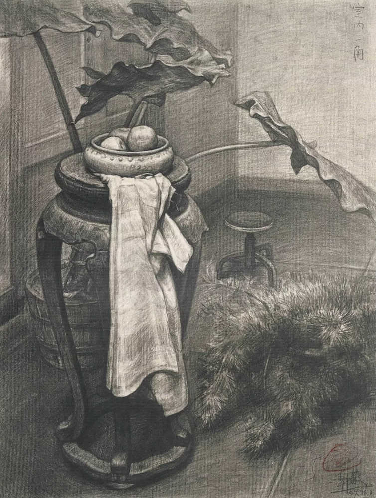 廣州前十畫(huà)室?guī)憧纯茨阊朊览纤孛瑁癸@素描的本質(zhì)?,26