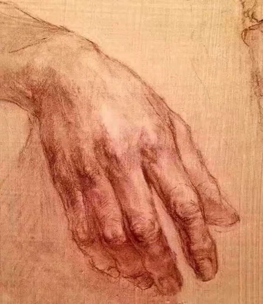 廣州畫室排名前五畫室給你整理了100幅手部刻畫作品拿去臨摹,56