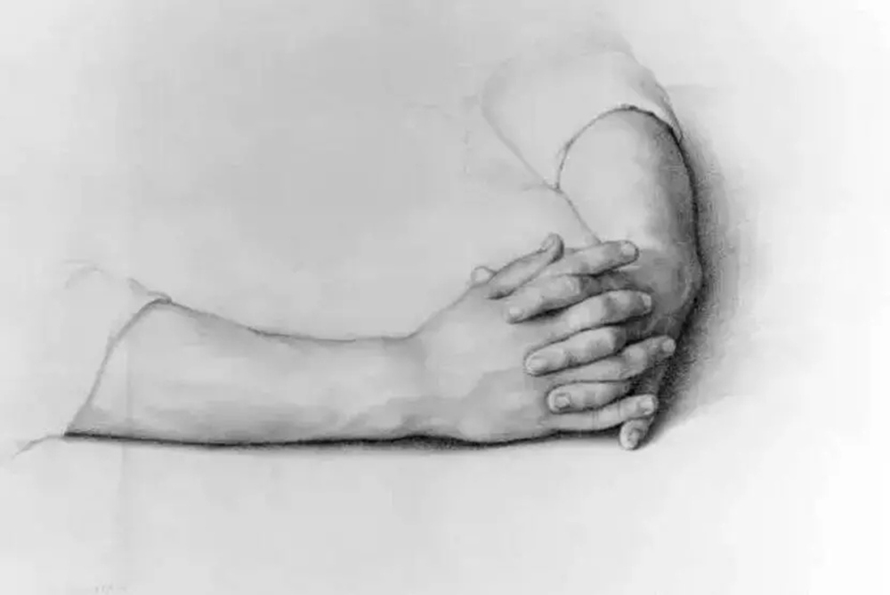 廣州畫室排名前五畫室給你整理了100幅手部刻畫作品拿去臨摹,63