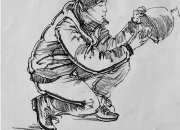 廣州藝考畫室教你3步學會速寫人物中節奏感的把握