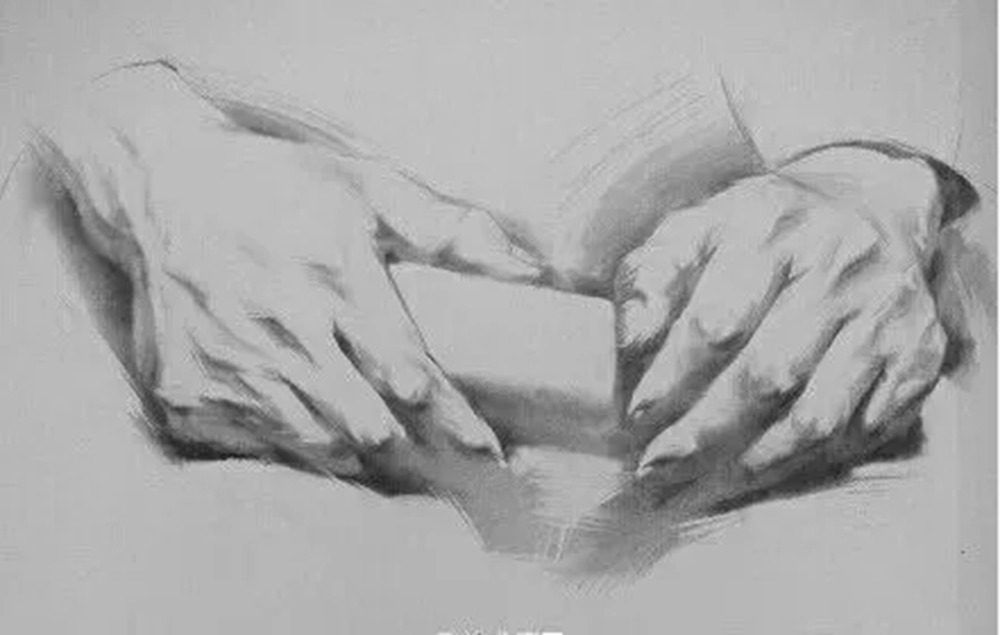 廣州畫室排名前五畫室給你整理了100幅手部刻畫作品拿去臨摹,10