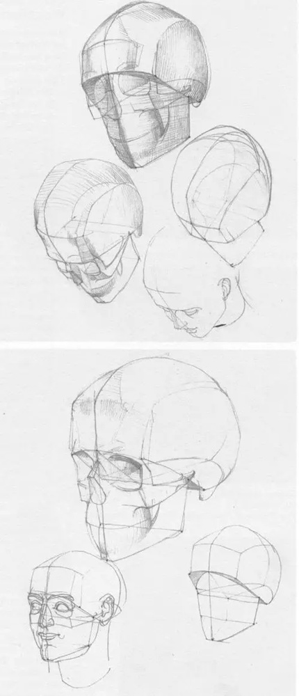 廣州畫室排名前十畫室給你一組適合零基礎臨摹的素描教程,58