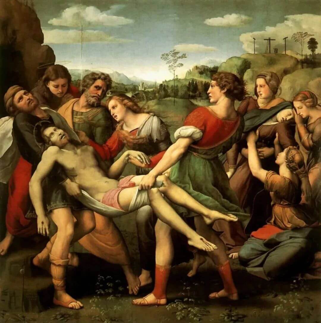 廣州美術(shù)高考培訓(xùn)畫室?guī)懔私猓乃噺?fù)興三杰之一，拉斐爾的傳奇一生！ 圖十八