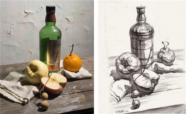 如何讓素描靜物急速提高?只需你做到廣州十大畫室整理的這3條圖13