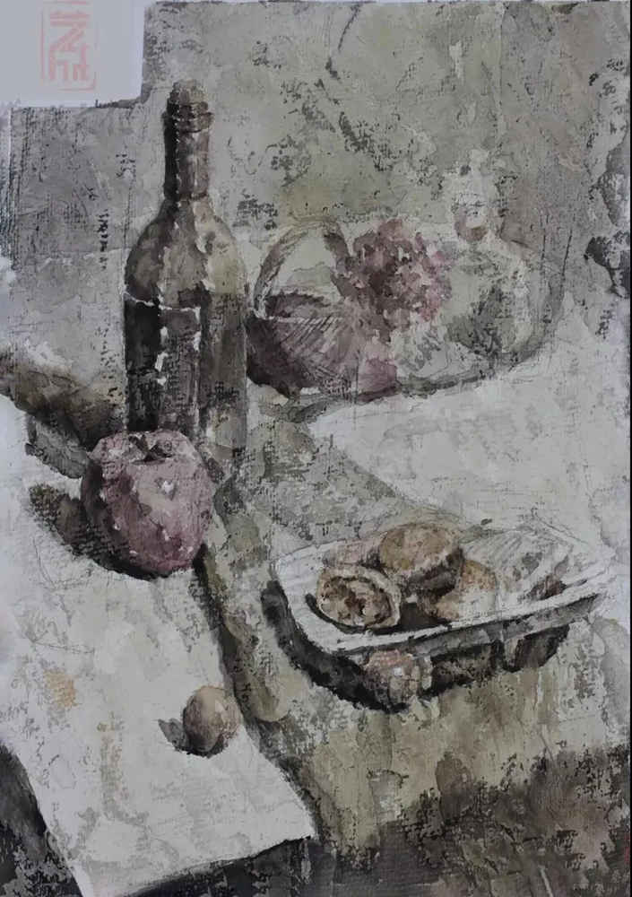 廣東模擬考/2020屆藝成一模高分卷欣賞（速寫、素描、色彩）,54