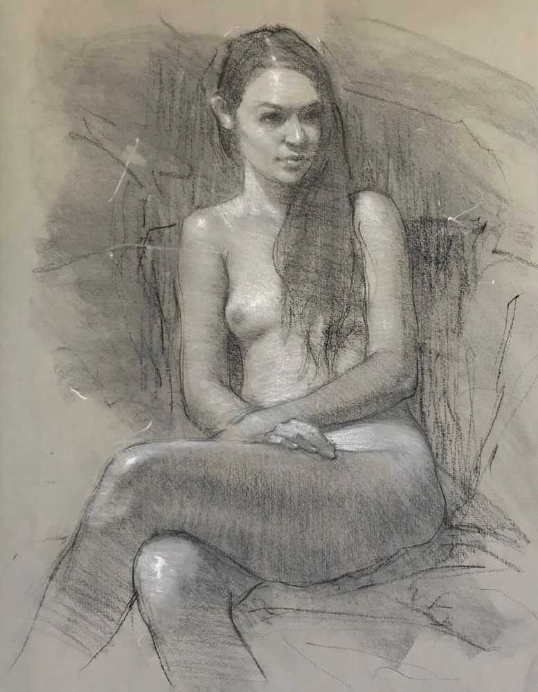 想要表現好素描,廣州十大畫室老師教你巧妙運用節奏韻律,09