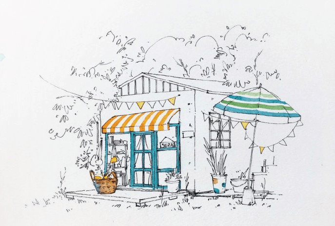 水彩畫建筑畫法實操教程！想要拿建筑來練水彩技巧別錯過了！圖三