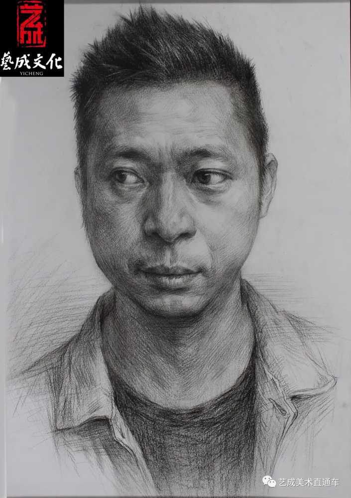 廣州美術(shù)高考班帶大家看看2021屆廣東藝成二模素描高分卷,26