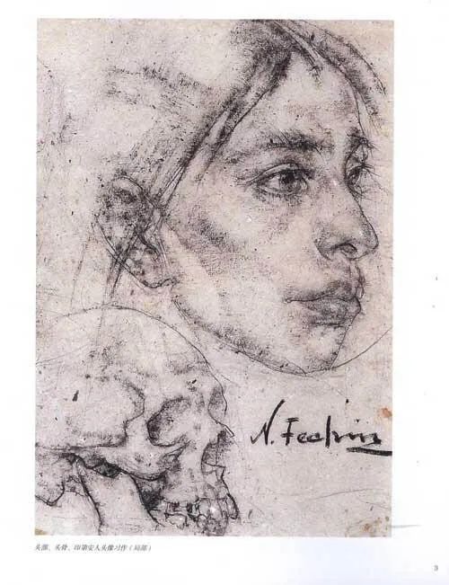 精選100幅中外大師人像作品，廣州圍墻畫室覺得你應該收藏！附圖75