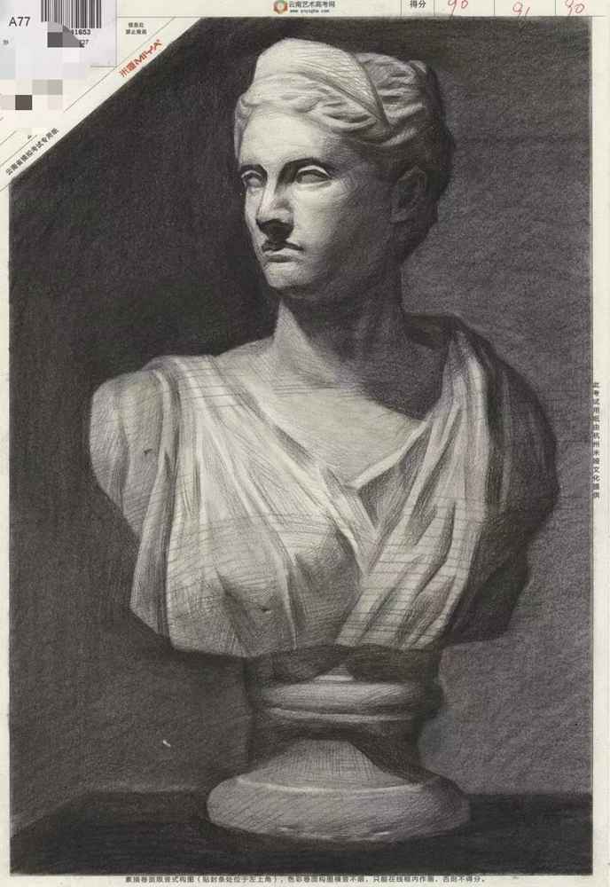 廣州美術高考班將云南一模卷理好了,網友稱:平淡無奇,你怎么看,02