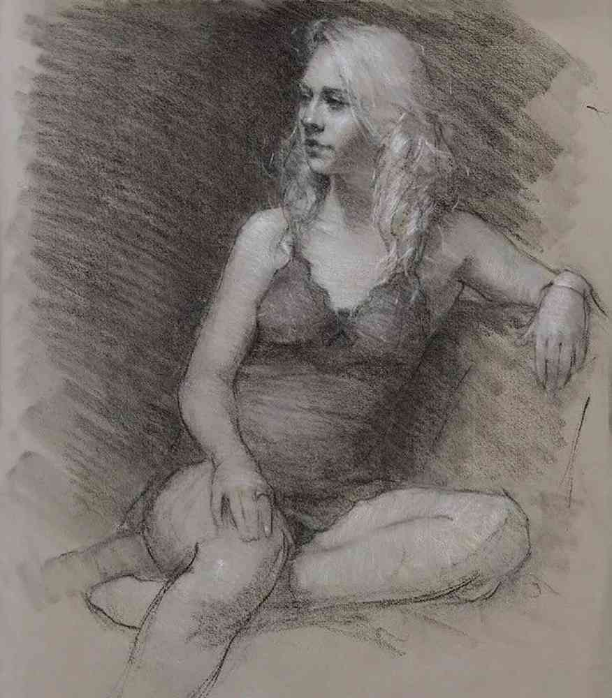 想要表現好素描,廣州十大畫室老師教你巧妙運用節奏韻律,07