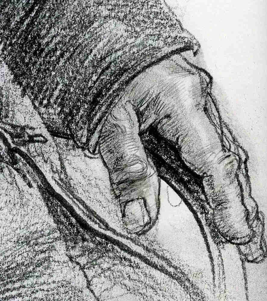 廣州畫室排名前五畫室給你整理了100幅手部刻畫作品拿去臨摹,14