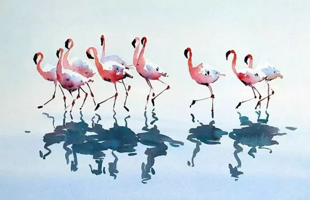 這樣的動物水彩畫廣州排名前十畫室覺得不能忍住笑,16