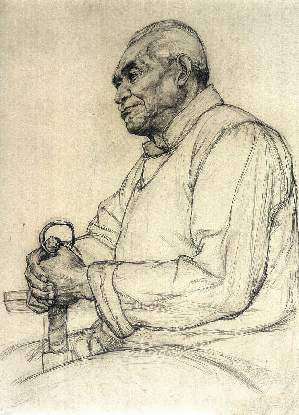 精選100幅中外大師人像作品，廣州圍墻畫室覺得你應該收藏！附圖7