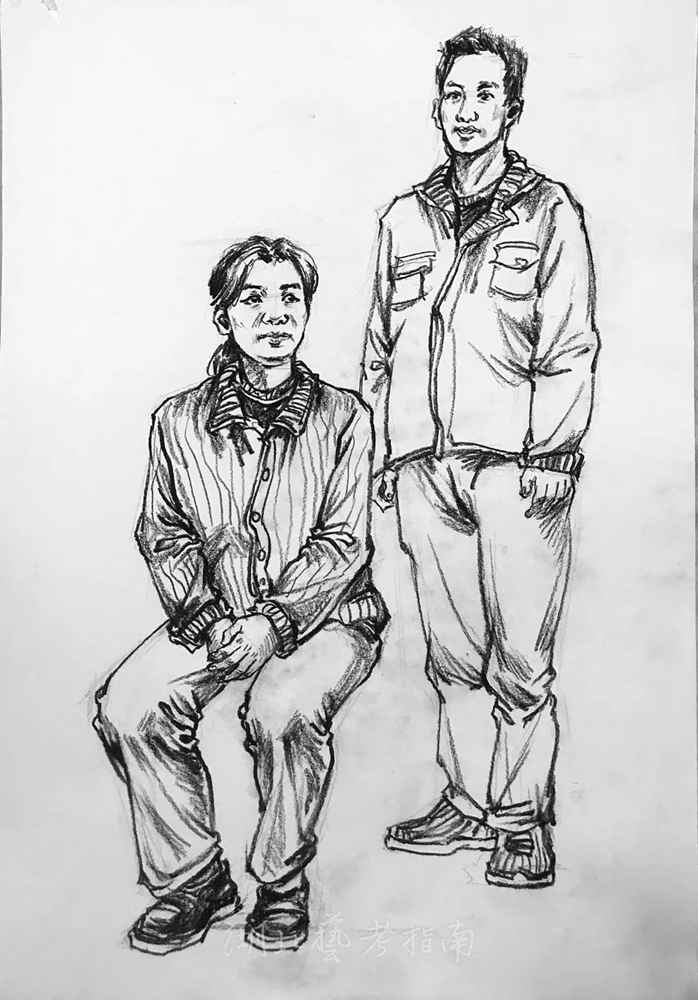 廣州十大畫室老師帶你康康20屆湖北高三美術調考優秀試卷,25