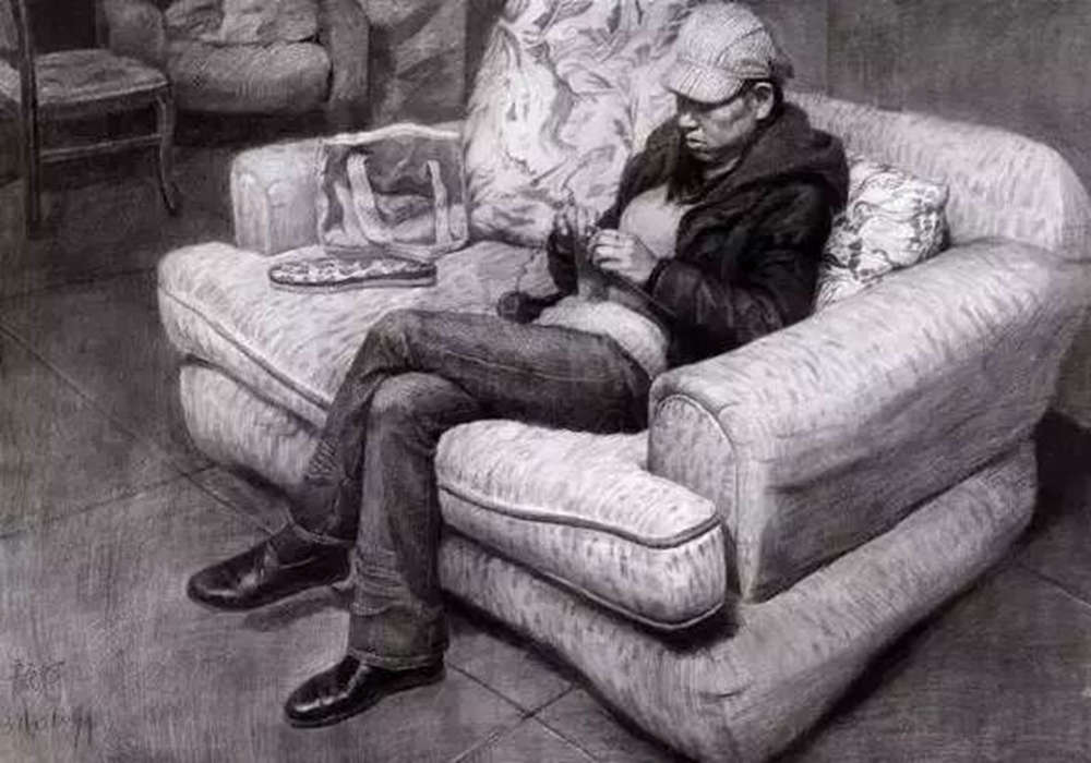 素描作品不會深入？廣州畫室排名前五畫室帶你看央美作品怎么畫,40