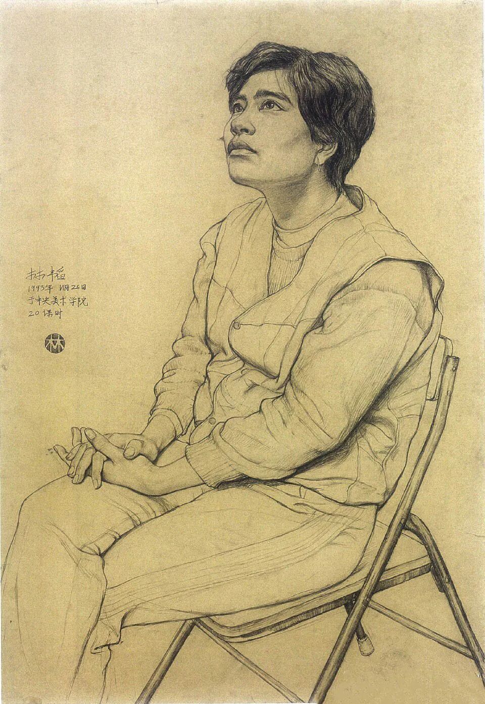 精選100幅中外大師人像作品，廣州圍墻畫室覺得你應該收藏！附圖97