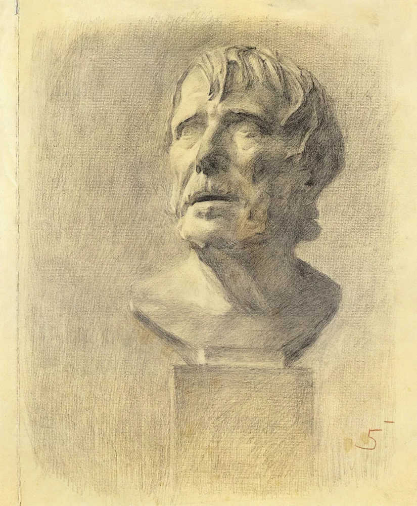 廣州前十畫(huà)室?guī)憧纯茨阊朊览纤孛瑁癸@素描的本質(zhì)?,64