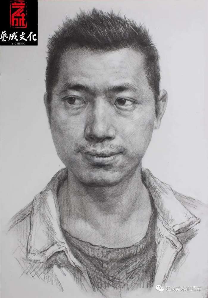 廣州美術(shù)高考班帶大家看看2021屆廣東藝成二模素描高分卷,10