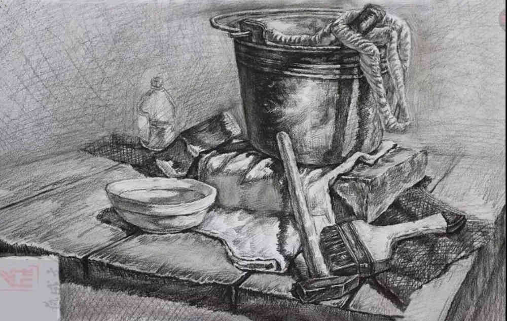 廣東模擬考/2020屆藝成一模高分卷欣賞（速寫、素描、色彩）,44