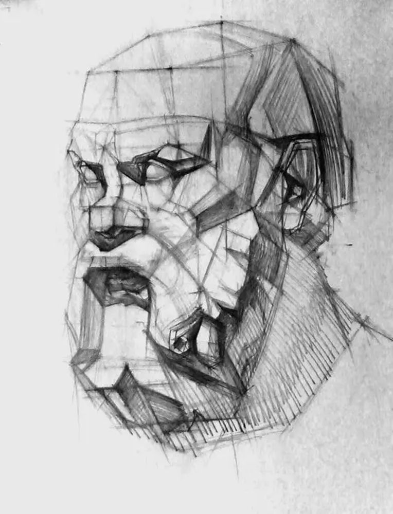 廣州畫室排名前十畫室給你一組適合零基礎臨摹的素描教程,33