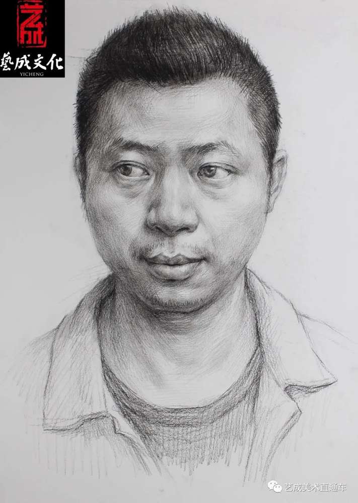 廣州美術(shù)高考班帶大家看看2021屆廣東藝成二模素描高分卷,66