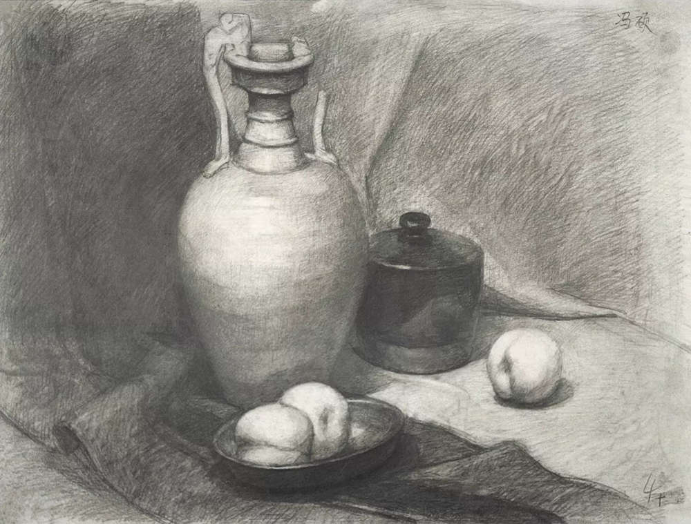 廣州前十畫(huà)室?guī)憧纯茨阊朊览纤孛瑁癸@素描的本質(zhì)?,13