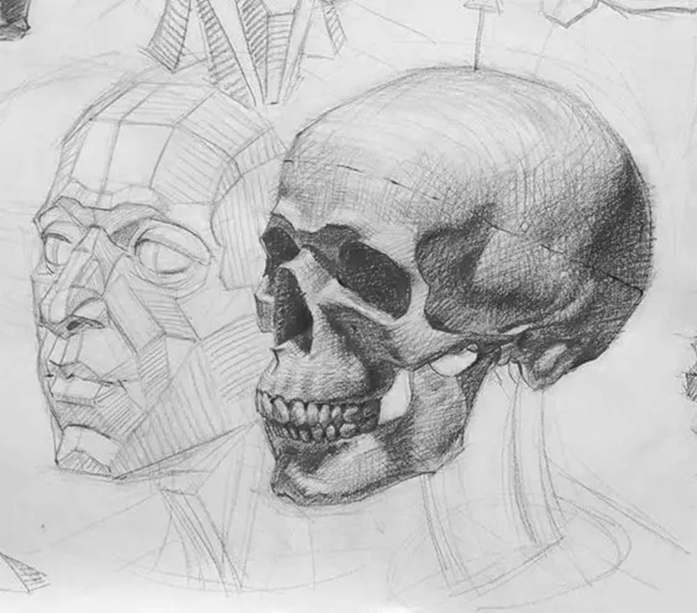 廣州畫室排名前十畫室給你一組適合零基礎臨摹的素描教程,54