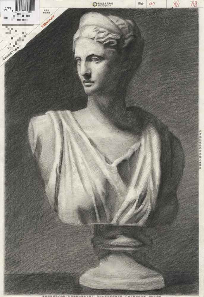 廣州美術高考班將云南一模卷理好了,網友稱:平淡無奇,你怎么看,13