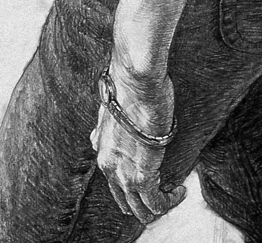 廣州畫室排名前五畫室給你整理了100幅手部刻畫作品拿去臨摹,40