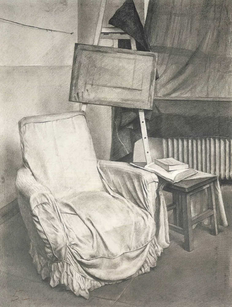 廣州前十畫(huà)室?guī)憧纯茨阊朊览纤孛瑁癸@素描的本質(zhì)?,01