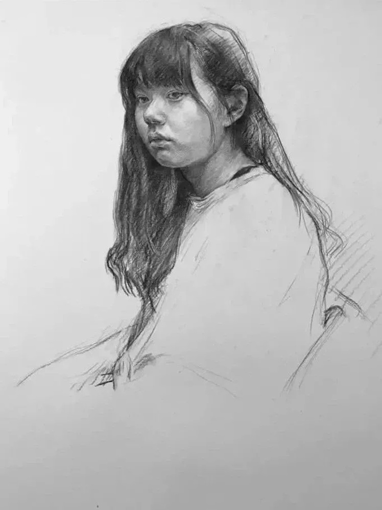 人物素描,廣州藝考畫(huà)室告訴你首先要掌握這些的東西,24