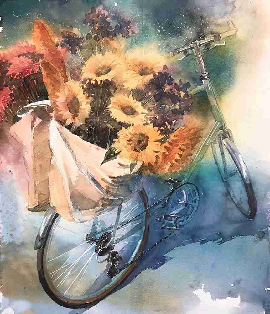 這些水彩作品用色用筆都是實力擔當,廣州十大畫室都在拿來臨摹,22