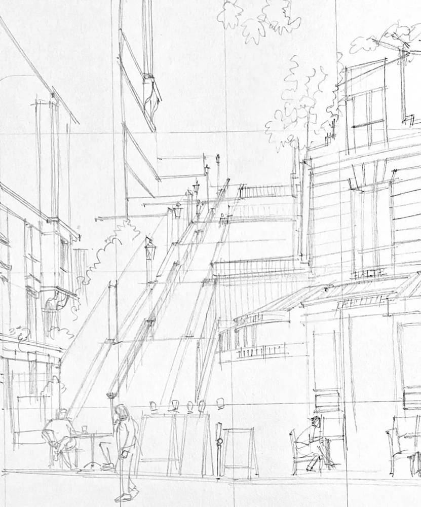 廣州藝考畫室美術知識：透視+細節+線條=完美畫面,08