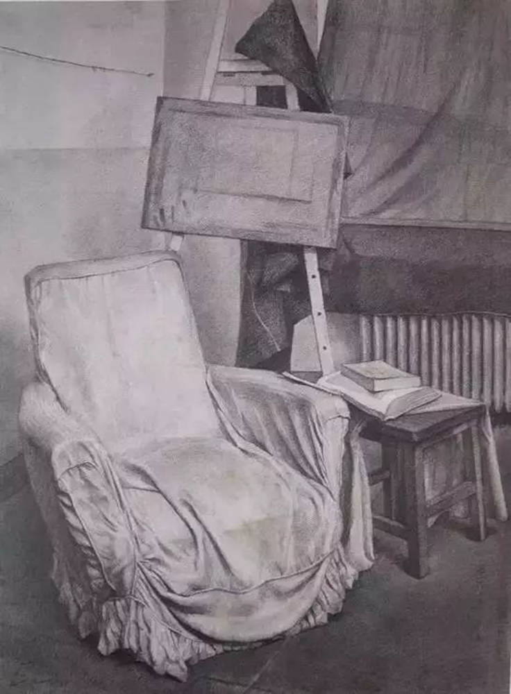 素描作品不會深入？廣州畫室排名前五畫室帶你看央美作品怎么畫,01