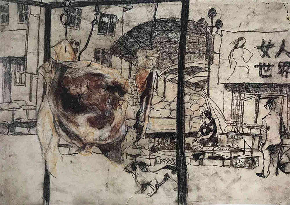 到了廣州前十畫室的寫生季，來看看中央美院附中的生活速寫,39