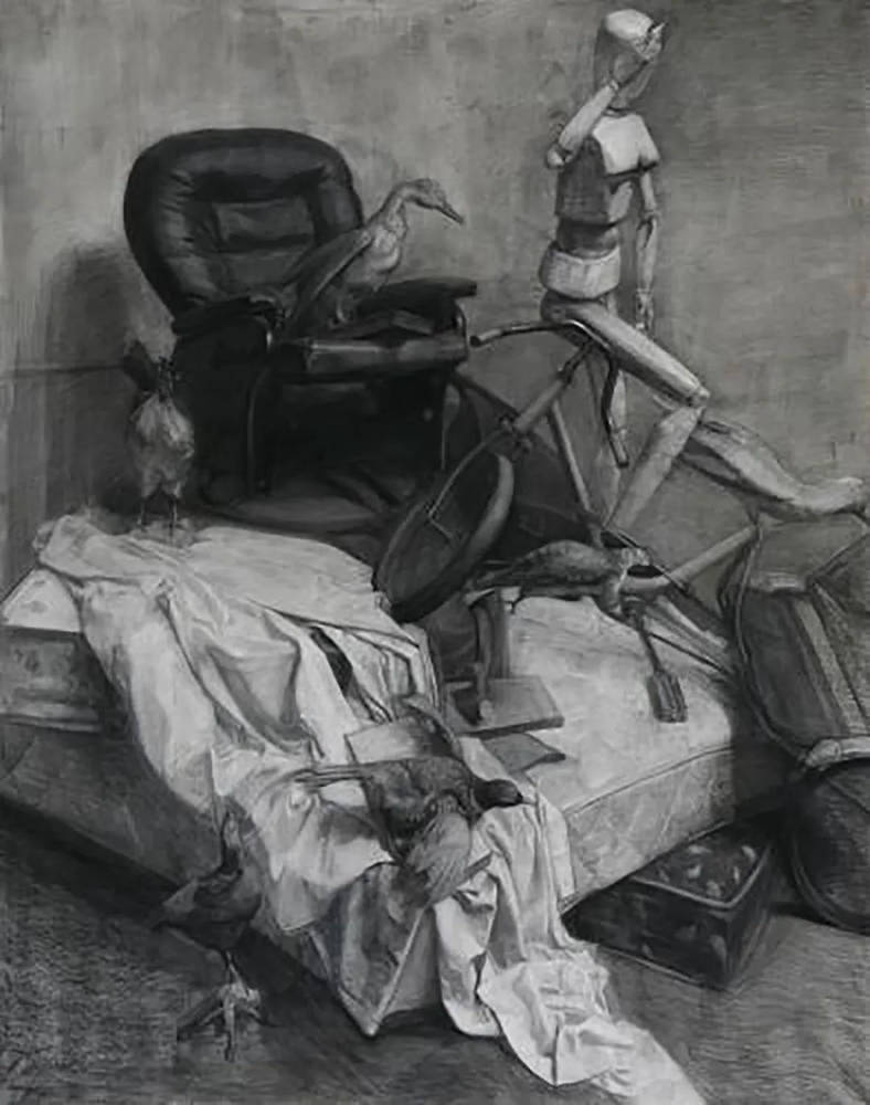 央美長期靜物素描精選！廣州十大畫室老師建議收藏,12