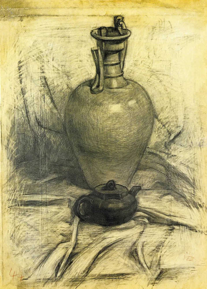 廣州前十畫(huà)室?guī)憧纯茨阊朊览纤孛瑁癸@素描的本質(zhì)?,18