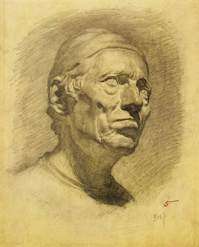 廣州前十畫(huà)室?guī)憧纯茨阊朊览纤孛瑁癸@素描的本質(zhì)?,57