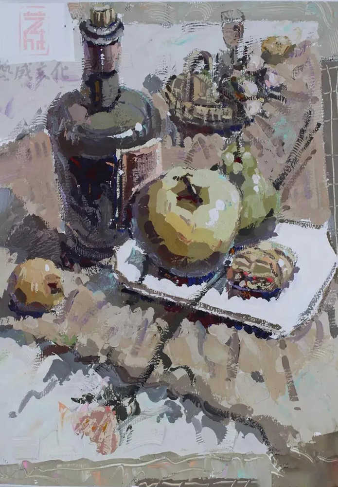 廣東模擬考/2020屆藝成一模高分卷欣賞（速寫、素描、色彩）,77