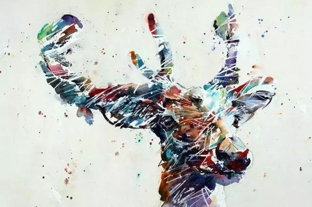 這樣的動物水彩畫廣州排名前十畫室覺得不能忍住笑,36